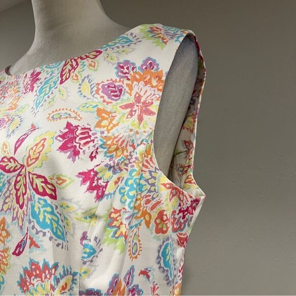 A-line Floral Sleeveless formal Dress - Picture 3 of 13